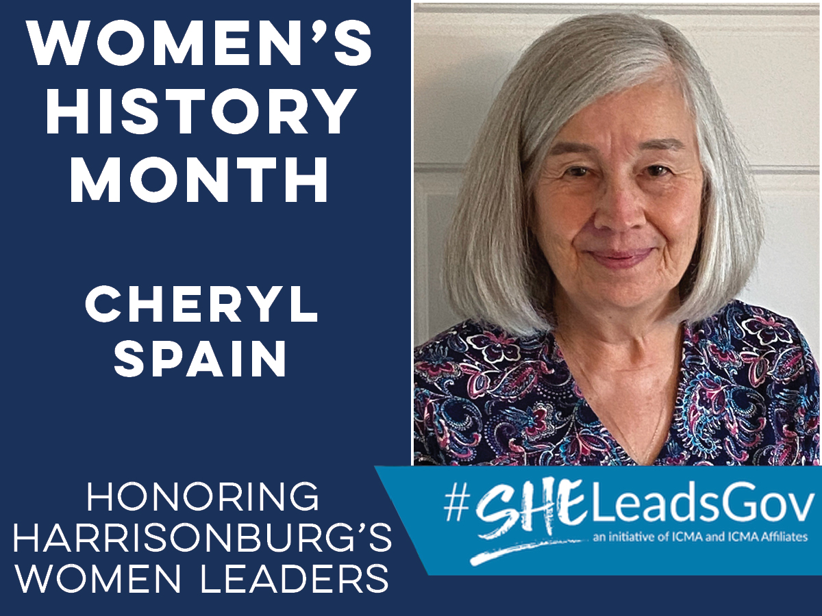 #SheLeadsGov  - Cheryl Spain, while recently promoted to the position of Assistant Director of Public Transportation, has been a leader with <a href="/rideHDPT/">HDPT</a> for 18 years. Read more on our Facebook page! facebook.com/HarrisonburgVA