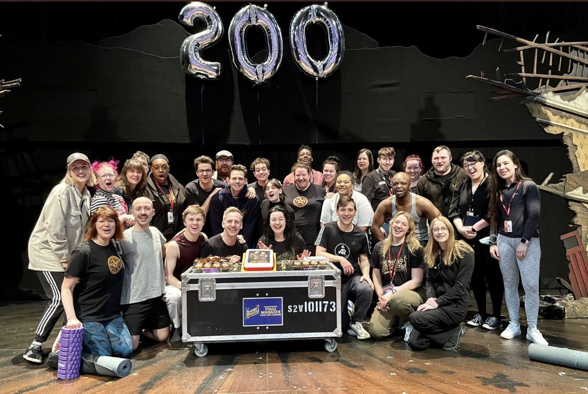 Time flies… especially when you have flying brooms and beds around! Happy 200th performance to all on our beautiful <a href="/bedknobsonstage/">✨Bedknobs & Broomsticks✨</a>
