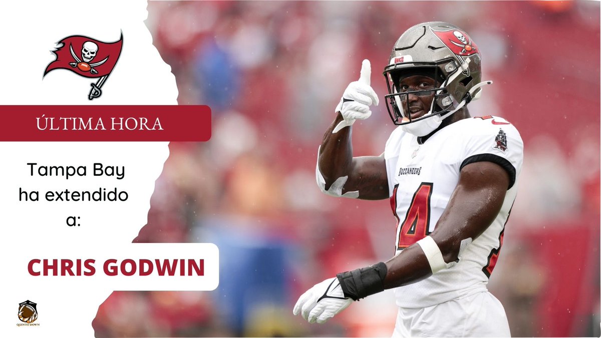ElQuintoDown's tweet photo. Extensión clave producto del no-retiro de Tom Brady. El WR Chris Godwin amplía su contrato con los #Buccaneers por 3 años y $60MDD. https://t.co/6CPRkCfU92
