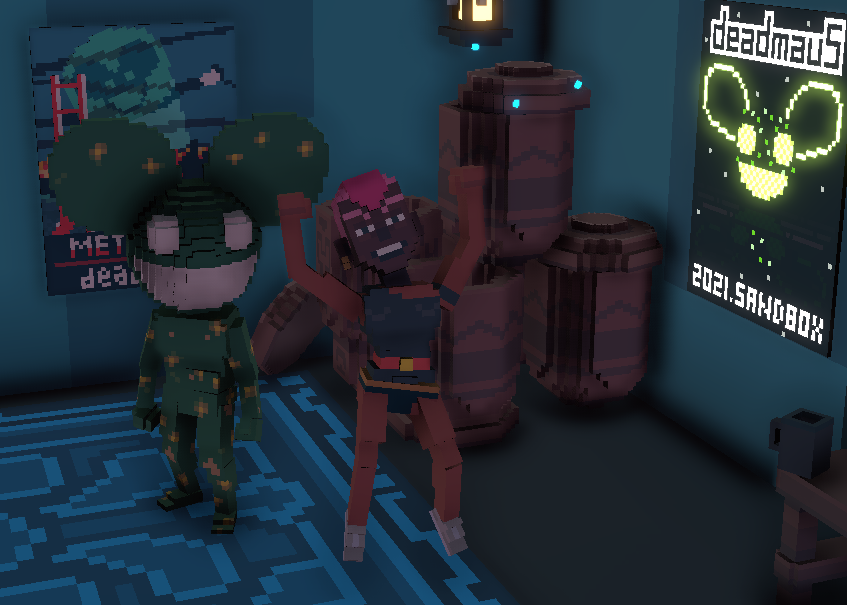 fenrirflako's tweet photo. @TheSandboxGame @deadmau5 I just participated in the daily #SandboxAlphaS2Contest for a chance to earn up to 1,000 $SAND! Starting March 17 - Selfie with Deadmau5. Check out my screenshot below!
👇 #SandboxAlphaS2 https://t.co/NxwZvkBDuC