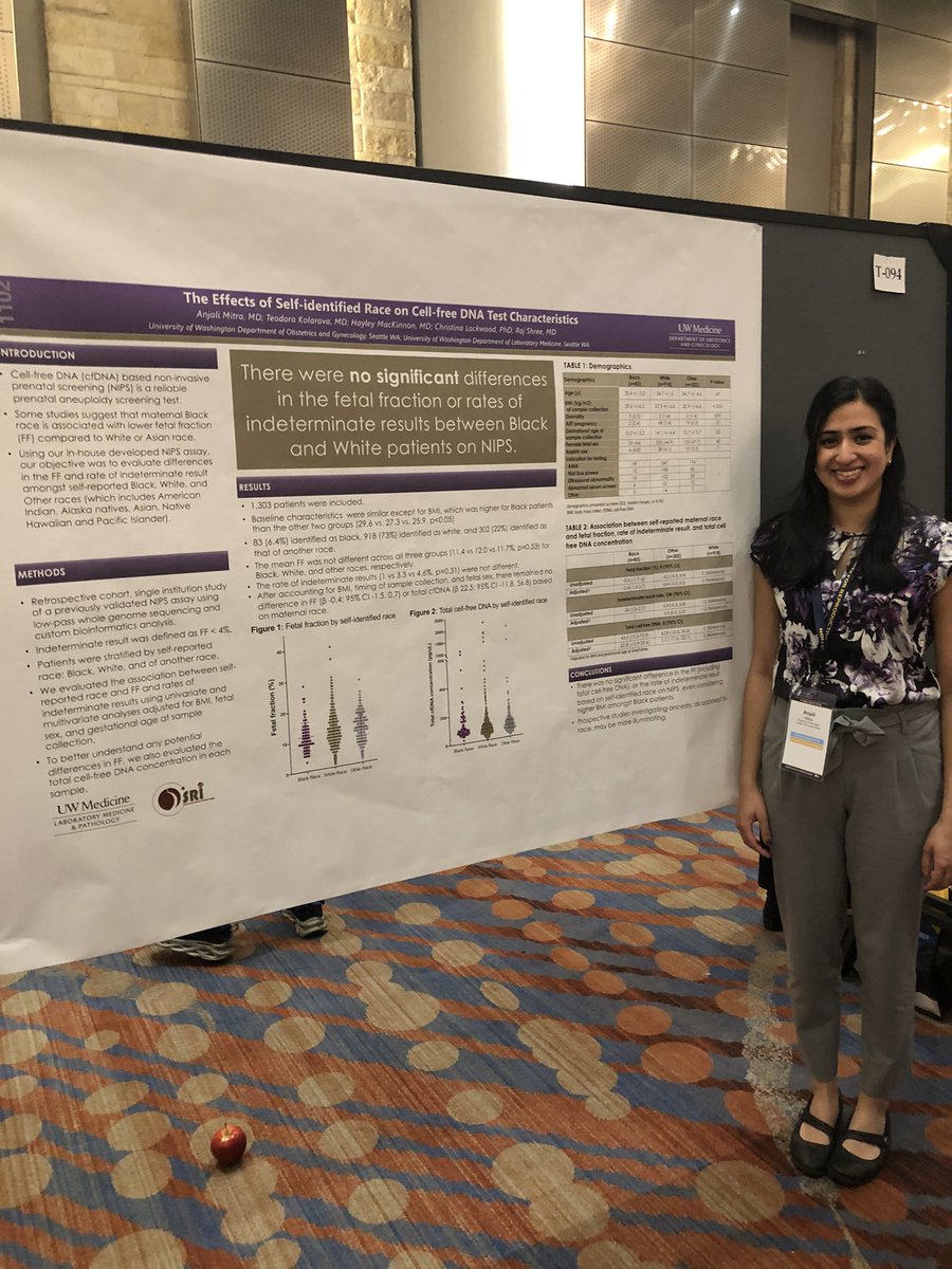 StephenAMcCart2's tweet photo. Check out our amazing MFM fellow Anjali Mitra at the poster session! #SRI2022 @UWashOBGYN @SRIWomensHealth https://t.co/rQig74OycI