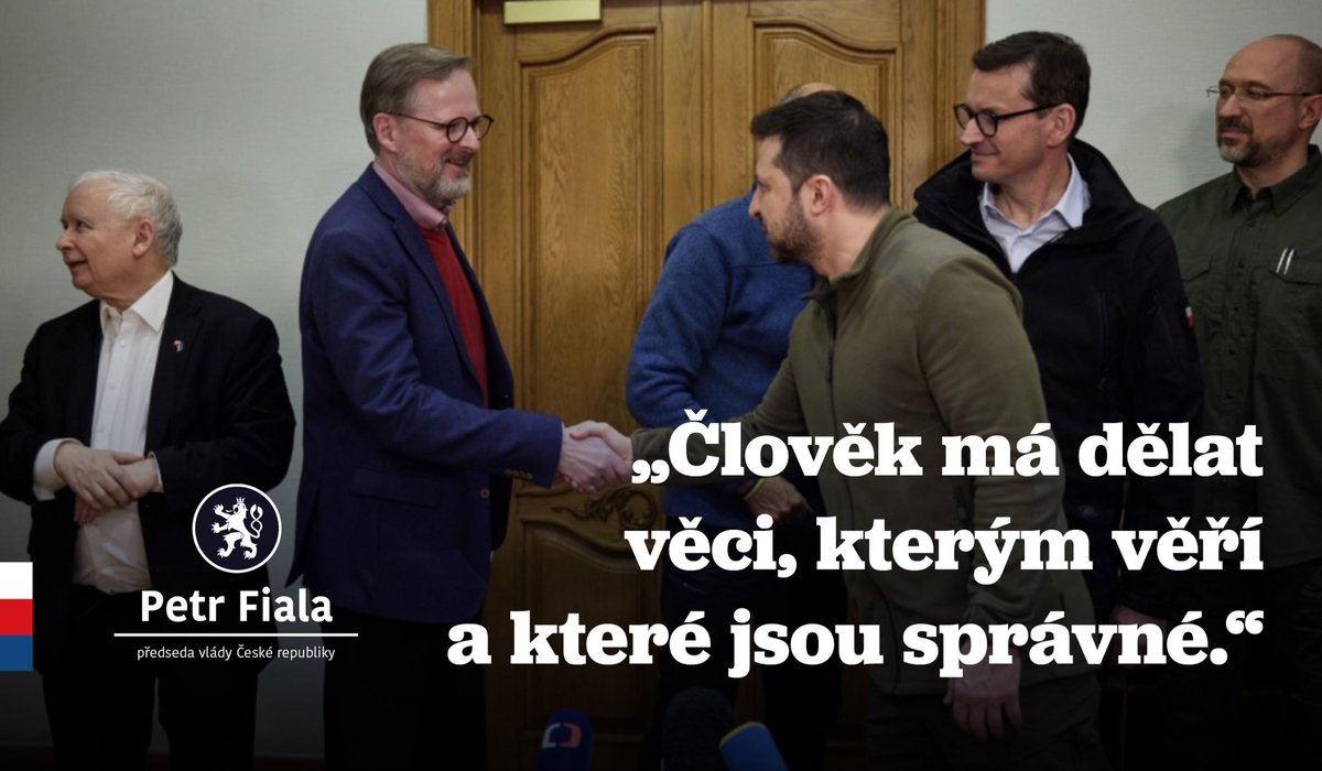 Petr Fiala tweet media
