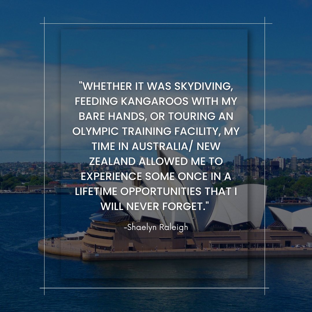 ECU_Honors's tweet photo. Study abroad gives students the chance to take part in unique experiences.  🇦🇺

This #PirateNationGives support our study abroad fund to help other students embark on adventures ➡️ https://t.co/M64C2M0jGn https://t.co/w1vnxGFjKZ