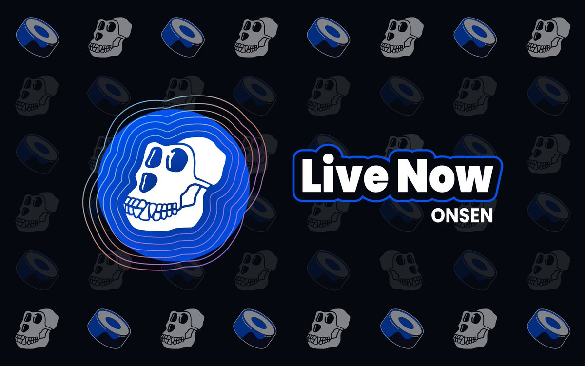SushiSwap's tweet photo. 🍣 x 🦍

$APE trading &amp; Onsen pools are live now! Claim your bonus rewards at https://t.co/fldxhErsGD

@apecoin https://t.co/GiwP19xzVB