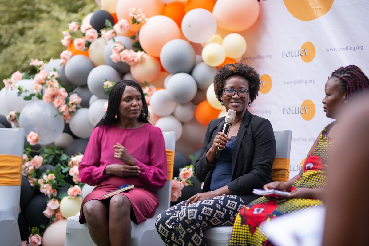 PollicyOrg's tweet photo. "For a long time tech designers were all white men, today I am excited to be seating near an African and specifically a woman challenging the status quo developing tech for feminists community" - Eunice Musiime from @amwaafrika
#PollicyAt5 #BreakTheBias #PollicyDAP https://t.co/JQFE4DF7Ia