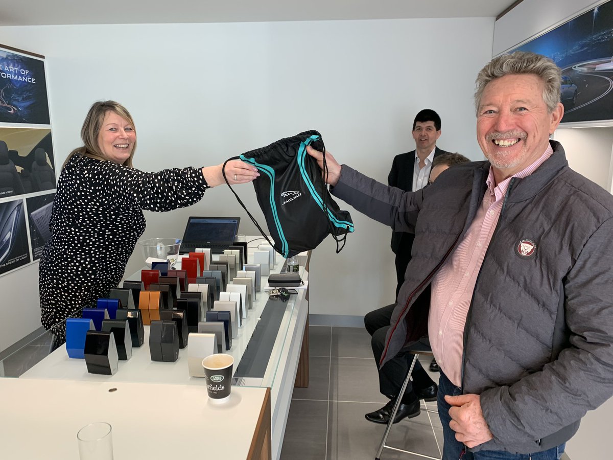 hhchamber's tweet photo. Excellent business breakfast event with #Hatfields #Jaguar in #Hull today with Chamber members looking at the benefits of running an electric car as a company vehicle - thanks to Craig and Vicki and great to see the Formula E car too @JaguarUKPR @wheelworldrevu @FIAFormulaE https://t.co/xN3AsnJKJD
