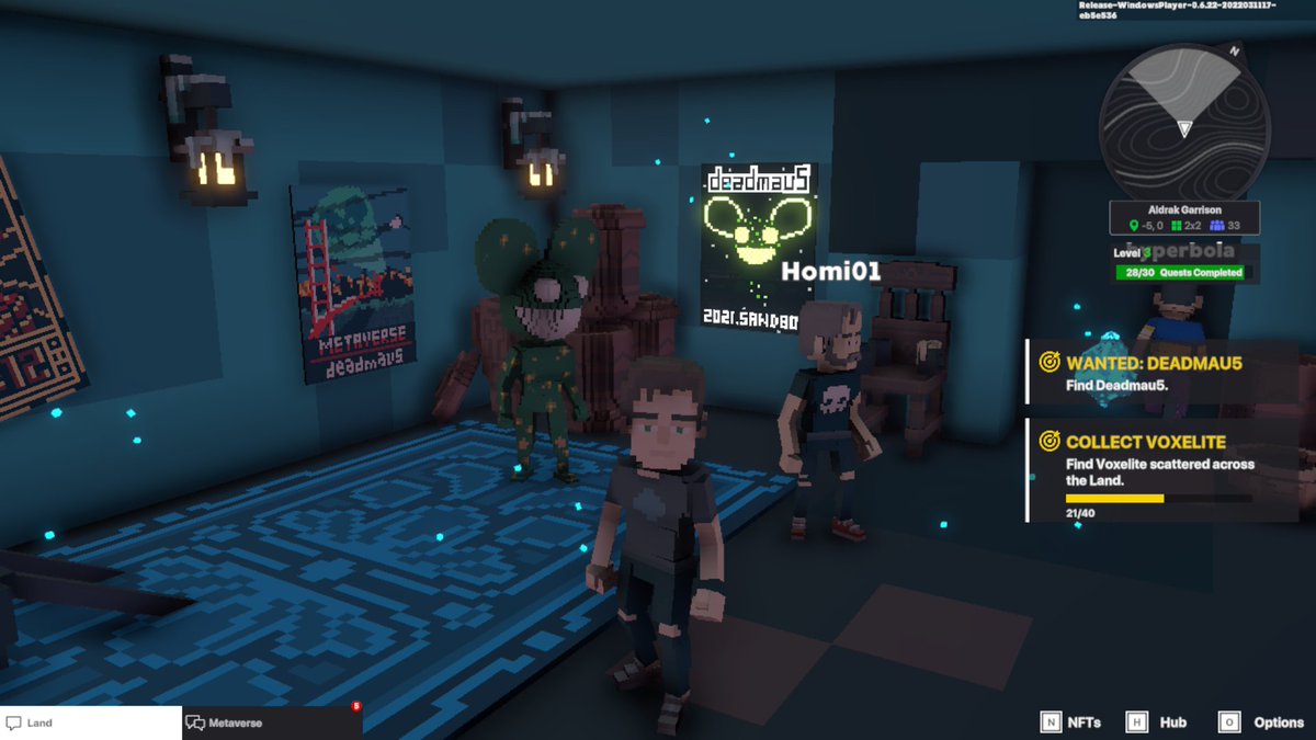 pcryptgao's tweet photo. @TheSandboxGame @deadmau5 In Aldrak Garrison

I just participated in the daily #SandboxAlphaS2Contest for a chance to earn up to 1,000 $SAND! Starting March 17 - Selfie with Deadmau5. Check out my screenshot below!
👇 #SandboxAlphaS2 https://t.co/TaMrELd9EU