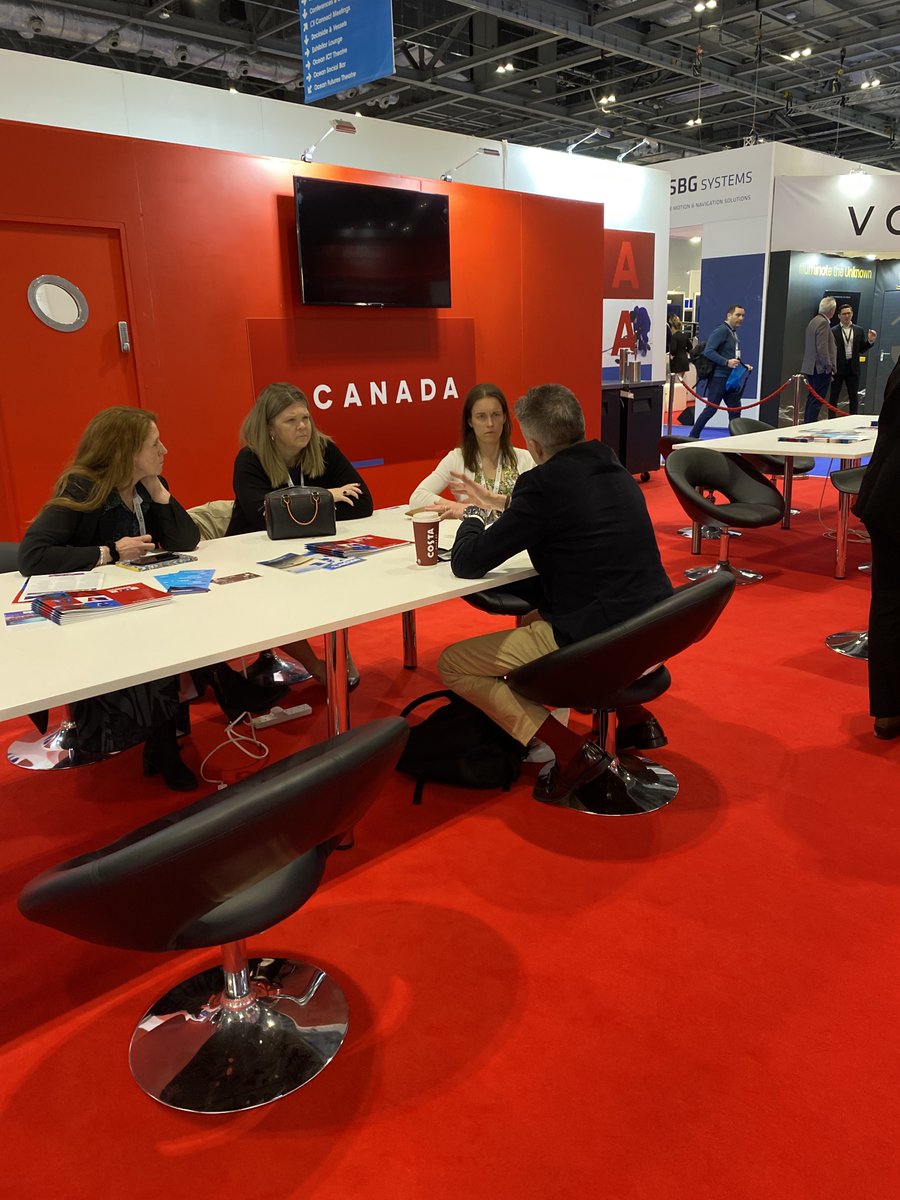 InvestNS_'s tweet photo. 18 of Canada's #OceanTech leaders are wrapping up 3 days of exhibition, demos and connecting with ocean specialists from around the world at @OceanologyIntl. From coast to coast to coast, Canada is #MakingWaves in the ocean industry! https://t.co/h5bykExcfg

#ThinkExport https://t.co/u0QAQGxTcW