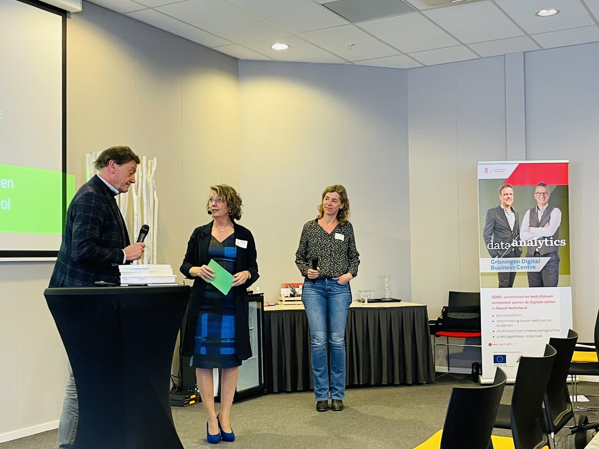 basbaalmans's tweet photo. Op @samennoord event Digitale Transformatie aanwezig voor @GDBC_RUG met onze digital readiness scan . @HassertFred @wijnandaalderin https://t.co/V8z3936jqt