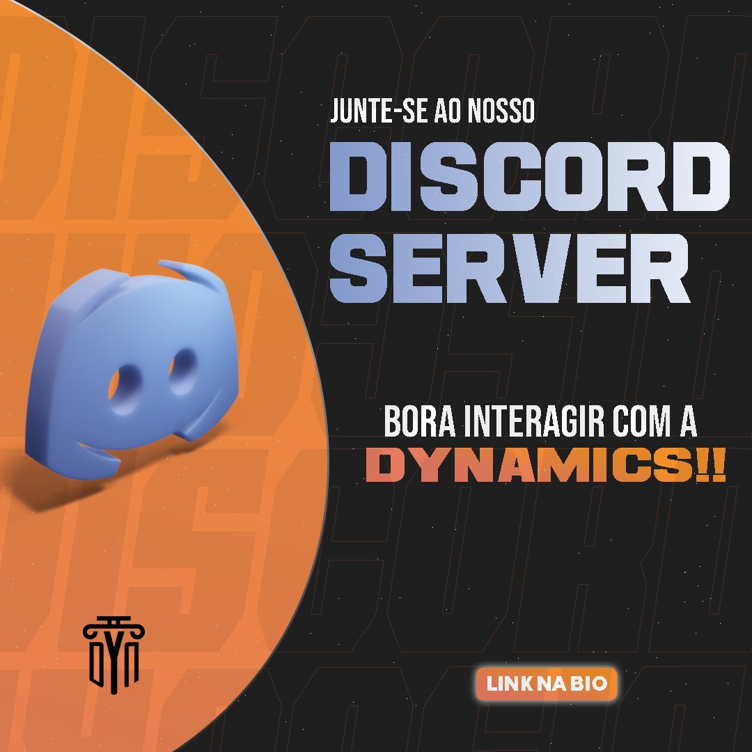 DynamicsGaming2's tweet photo. • COLA AÍ •

Acesse o discord da Dynamics para fazer diversos amigos além de conhecer nossa equipe: https://t.co/BaWN5CckDd

📌 LINK NA BIO!

#DYNAMICSGAMINGESPORTS #GODYN #DYN #DISCORD #DISCORDBR #LEAGUEOFLEGENDS #LEAGUEOFLEGENDSBRASIL #LOLBR #WRBR #WILDRIFT #WILDRIFTBRASIL https://t.co/FZEXT6tB19