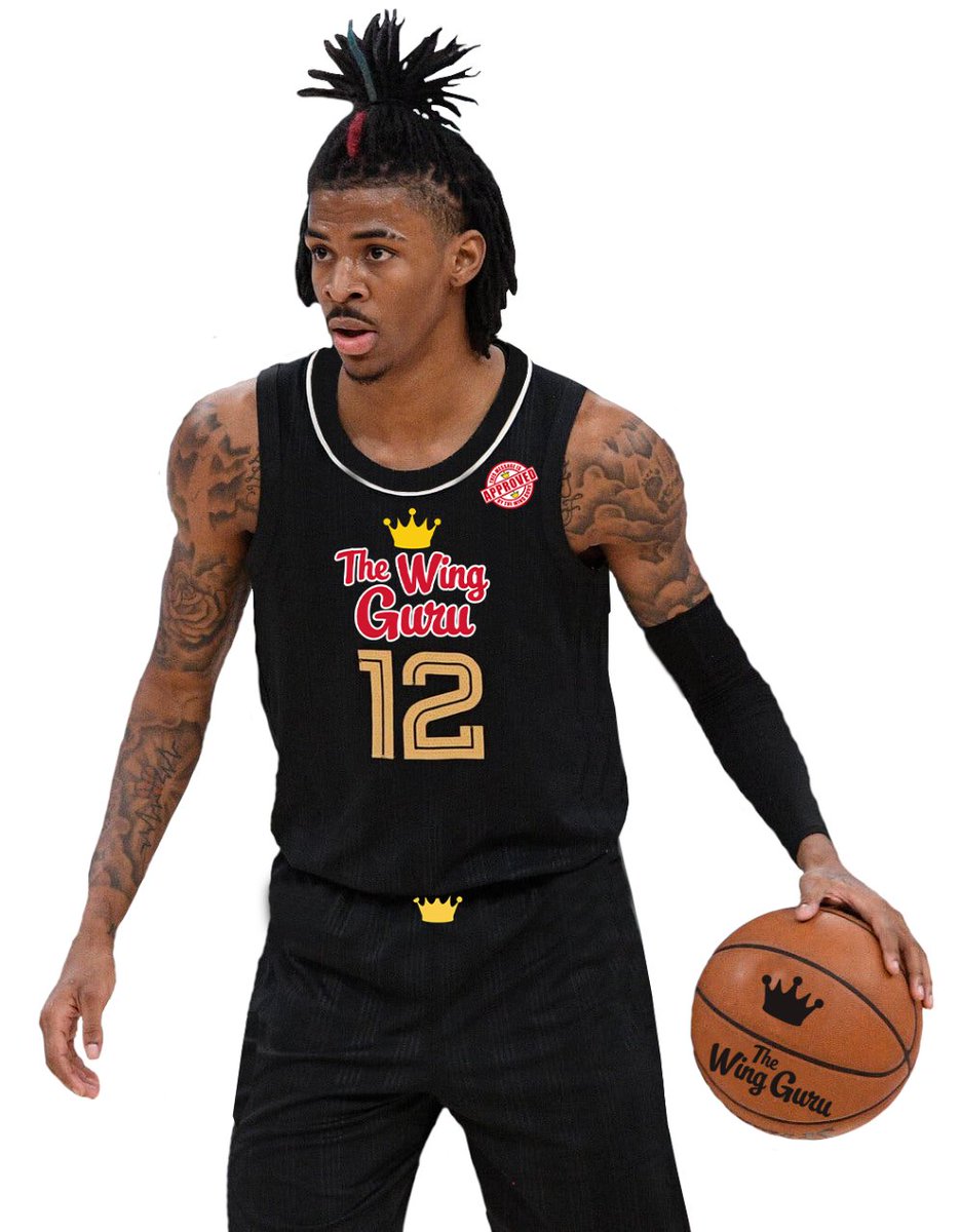 JaMorant's tweet photo. Honored to be a Brand Ambassador for @TheWingGuru. I always choose the Guru when I get wings🍗👑 #TheWingGuru #BrandAmbassador #GuruGang https://t.co/eGgURF0WKR