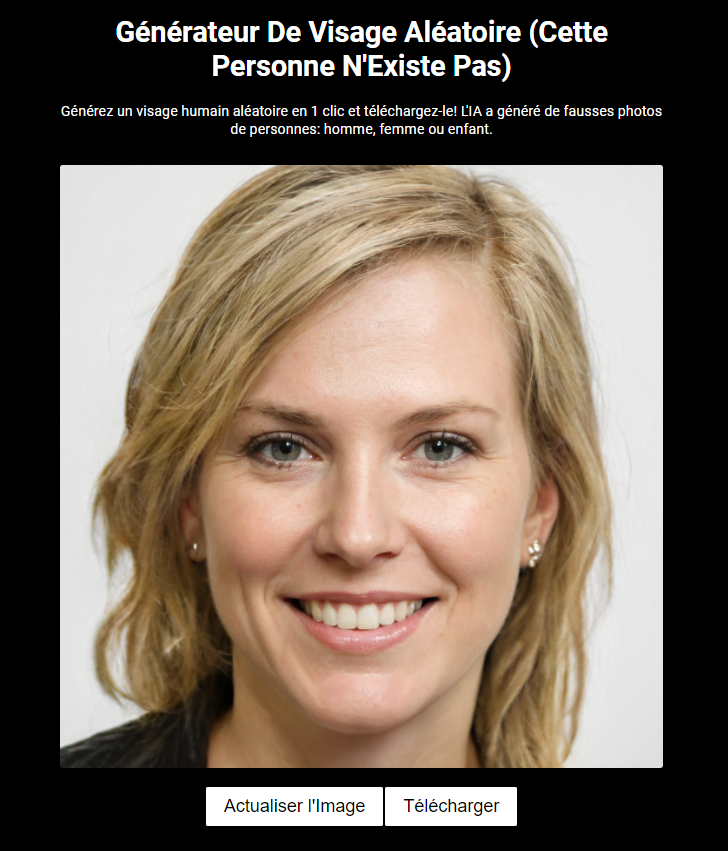 framaka's tweet image. [détournement d&apos;IA] Pour le choix de la photo d&apos;avatar, il suffit d&apos;aller sur ce genre de sites : 
this-person-does-not-exist.com/fr