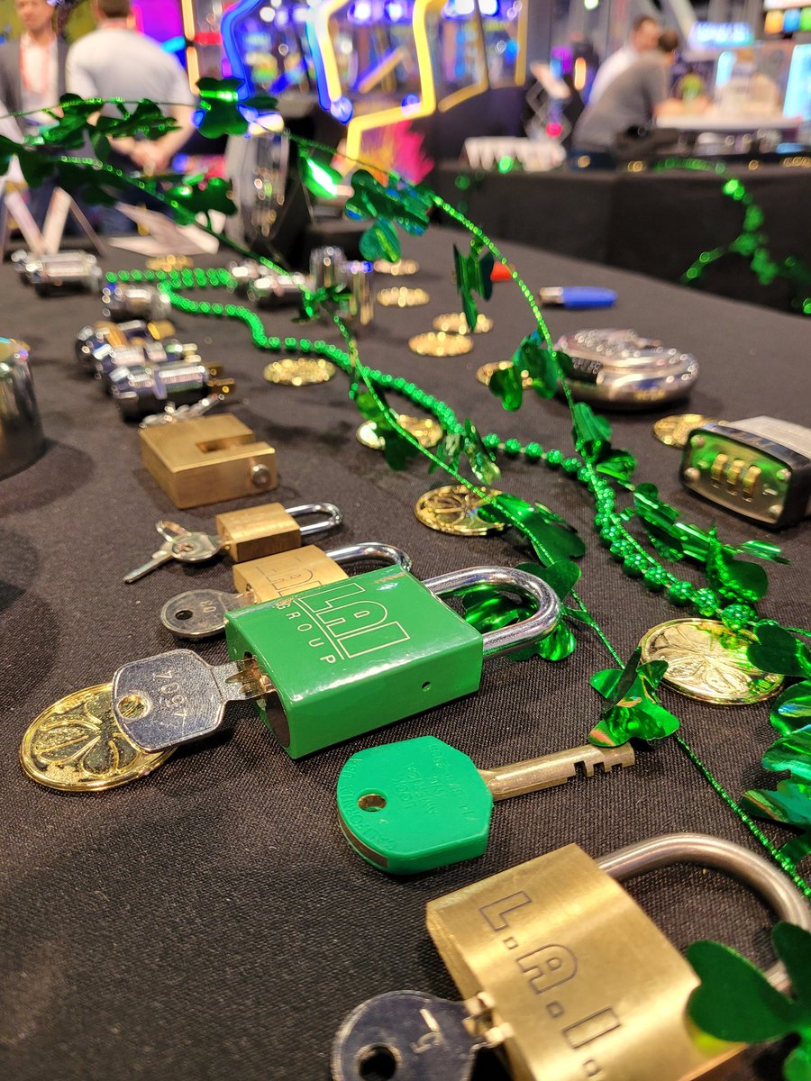 We're seeing green in our sea of gold. Stop by our booth 726 at the <a href="/AmusementExpo/">Amusement Expo</a> !