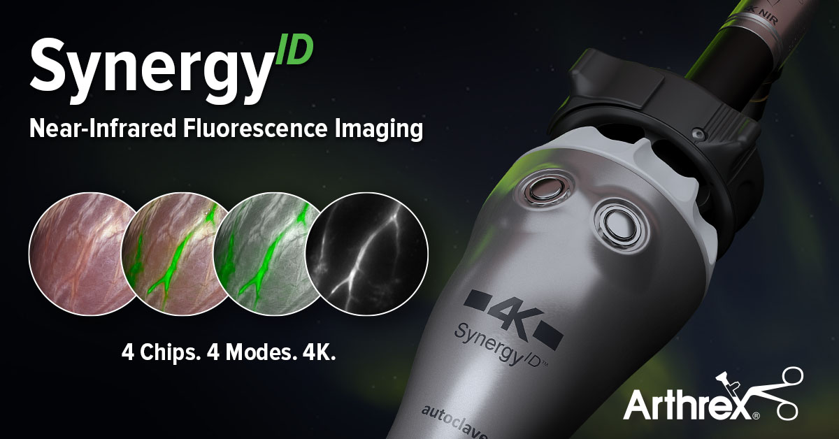 See our SynergyID™ surgical imaging system at #SAGES2022 booth 301 or click to learn more: arthrex.info/Synergy4kVS