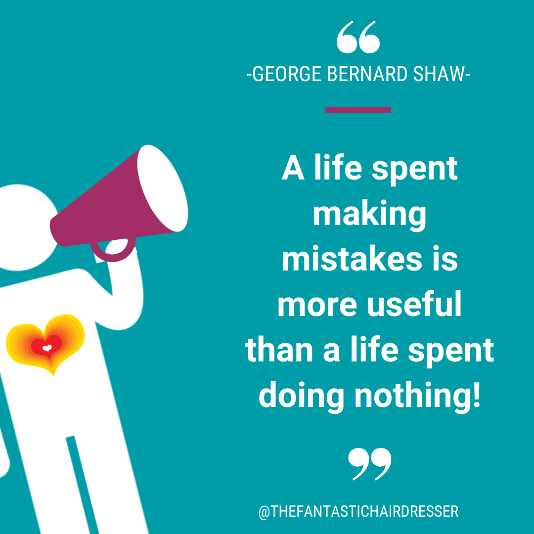 FHAcademy's tweet photo. A life spent making mistakes is more useful than a life spent doing nothing - George Bernard Shaw 💙

​​​​​​​​ #thefantastichairdresser #hairdressertraining #haireducation #salonbusiness #hairdresserlife #hairdressingeducation #salonmanager #businesscoaching # https://t.co/cmAhLAcDPc