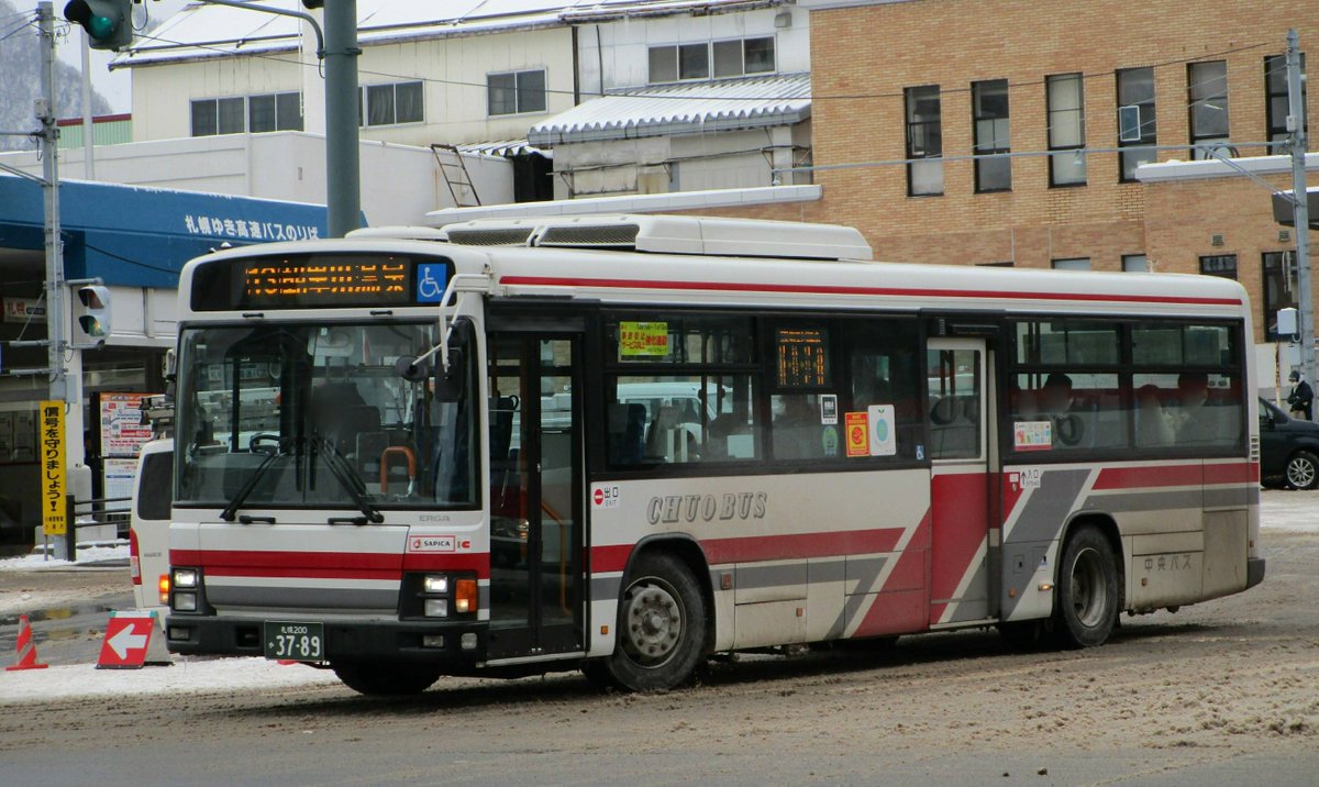 北海道中央バス 札幌200か3789 いすゞ自動車/J-BUS エルガ·ワン
