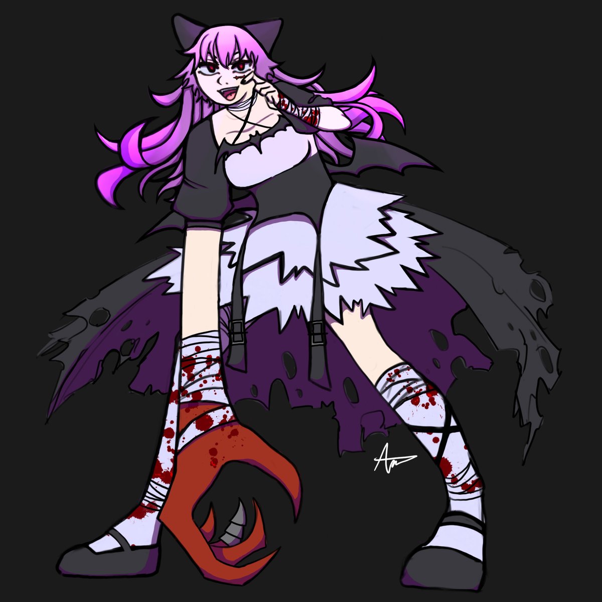 To celebrate the launch of #PhantomBreakerOmnia, G.Panda's daughter drew us this mischievous #Cocoa! 😈

We love to see #fanart of our characters! Be sure to share them and you'll get a ❤️ and a 🔁 from us!

#TheFireInYourHeartisBurning #Anime #FGC