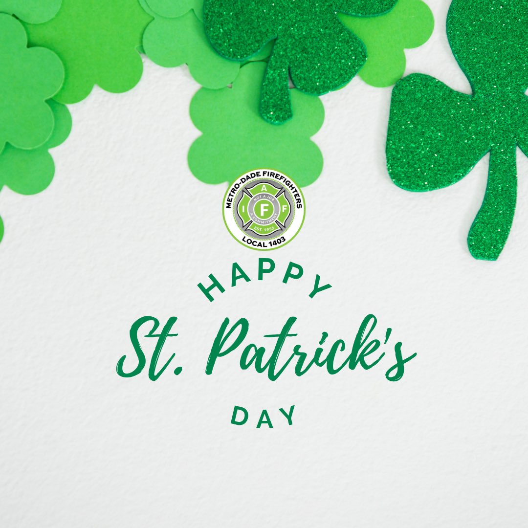Local1403's tweet image. #Local1403 hopes you have a lucky day! 🍀 #StaySafe #stpatricksday