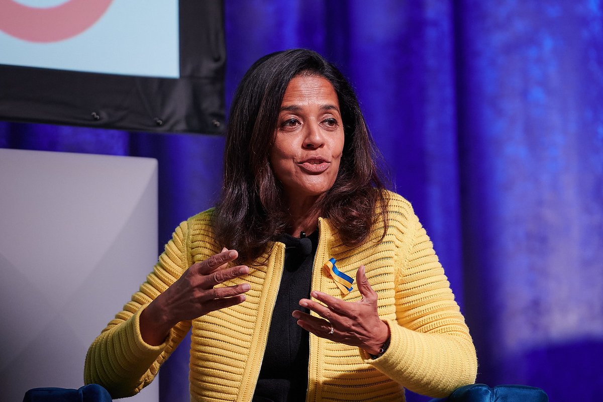 “Never underestimate the power of #sponsorship and human connection. All of us have gotten to where we are today with the help of others. Pay this forward...foster lasting relationships.” 

—<a href="/RevathiAdvaithi/">Revathi Advaithi</a>, CEO of @flexintl. #CatalystAwards2022 #TheGreatReimagining