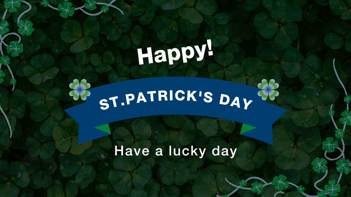 Hamilton wishes you a very lucky St. Patrick's Day! #hamiltoncompany