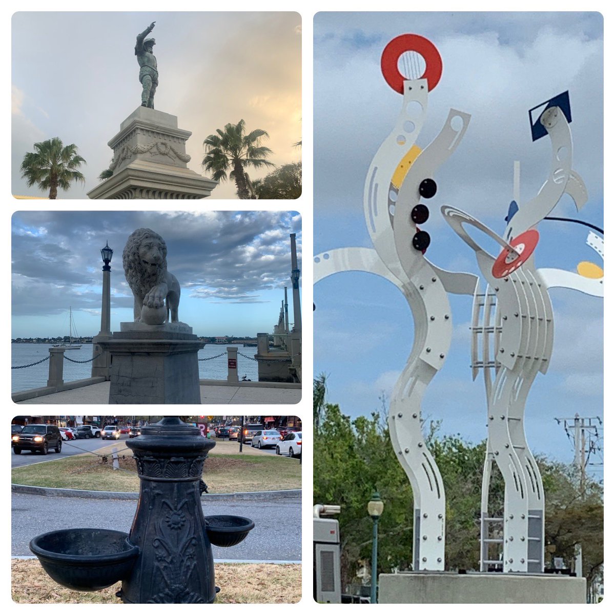 MarchetaG1's tweet photo. What else does #procurement contract for? I see it in every town on my 🏍 journey across the US: artwork! What better way to spotlight local talent and beautify a park, CityHall, a median, a bridge. #marchisprocurementmonth #artwork @PeriscopeHldgs @OfficialNIGP #NIGPConsulting https://t.co/frXqwEm1BB