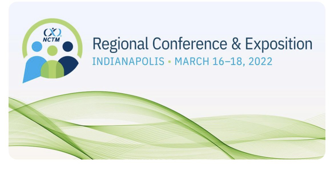 Thanks, <a href="/ZEFin140/">ZEF</a>  for allowing the ZWMS math department to learn at NCTM <a href="/zwmsnews/">Zionsville West News</a> <a href="/MyZvilleSchools/">Zionsville Community Schools</a> #mathrocks #NCTMINDY22