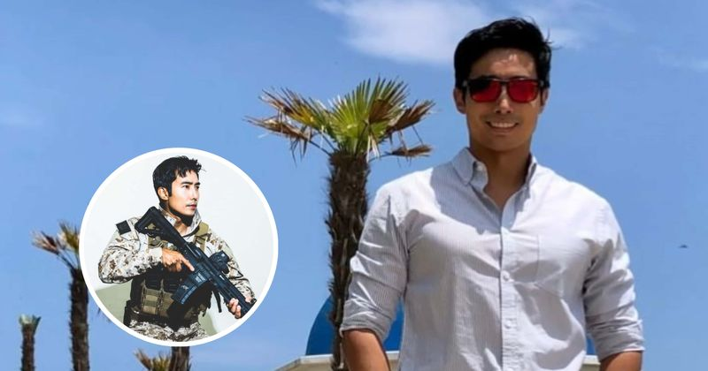 Mentimoen's tweet photo. Ex-Navy SEAL asal Korea, Lee Geun, youtuber, bangga ketika berangkat ke Ukraina melawan Russia. Setelah menghadapi gempuran Russia di Kiev, dia &amp; 4 laskar asing lain berusaha lari ke Polandia, tapi ga dikasih masuk. Sekarang dia merengek pada Kemenlu Korsel untuk membantunya. https://t.co/NiXvjCf5uF