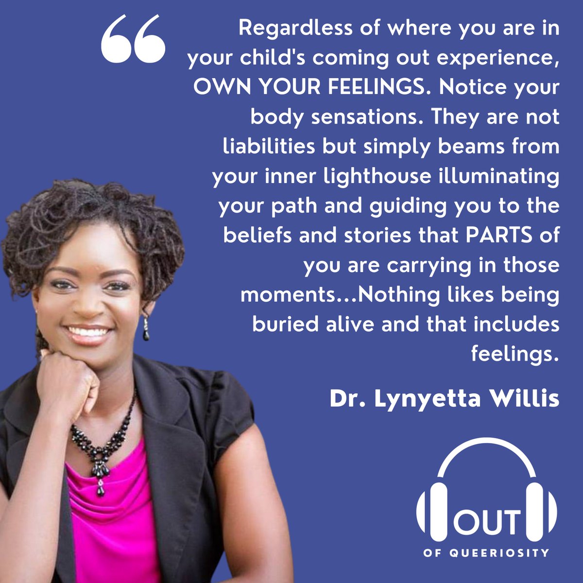 Pride and Joy Foundation (@pridejoyfound) on Twitter photo This week, Out of Queeriosity features <a href="/doclwillis/">Dr. Lynyetta Willis</a> where she talks about a framework to help you identify intergenerational trauma and work through it. Listen here bit.ly/3N27JKM #Podcast #LGBTQ #OutofQueeriosity This week, Out of Queeriosity features <a href="/doclwillis/">Dr. Lynyetta Willis</a> where she talks about a framework to help you identify intergenerational trauma and work through it. Listen here bit.ly/3N27JKM #Podcast #LGBTQ #OutofQueeriosity