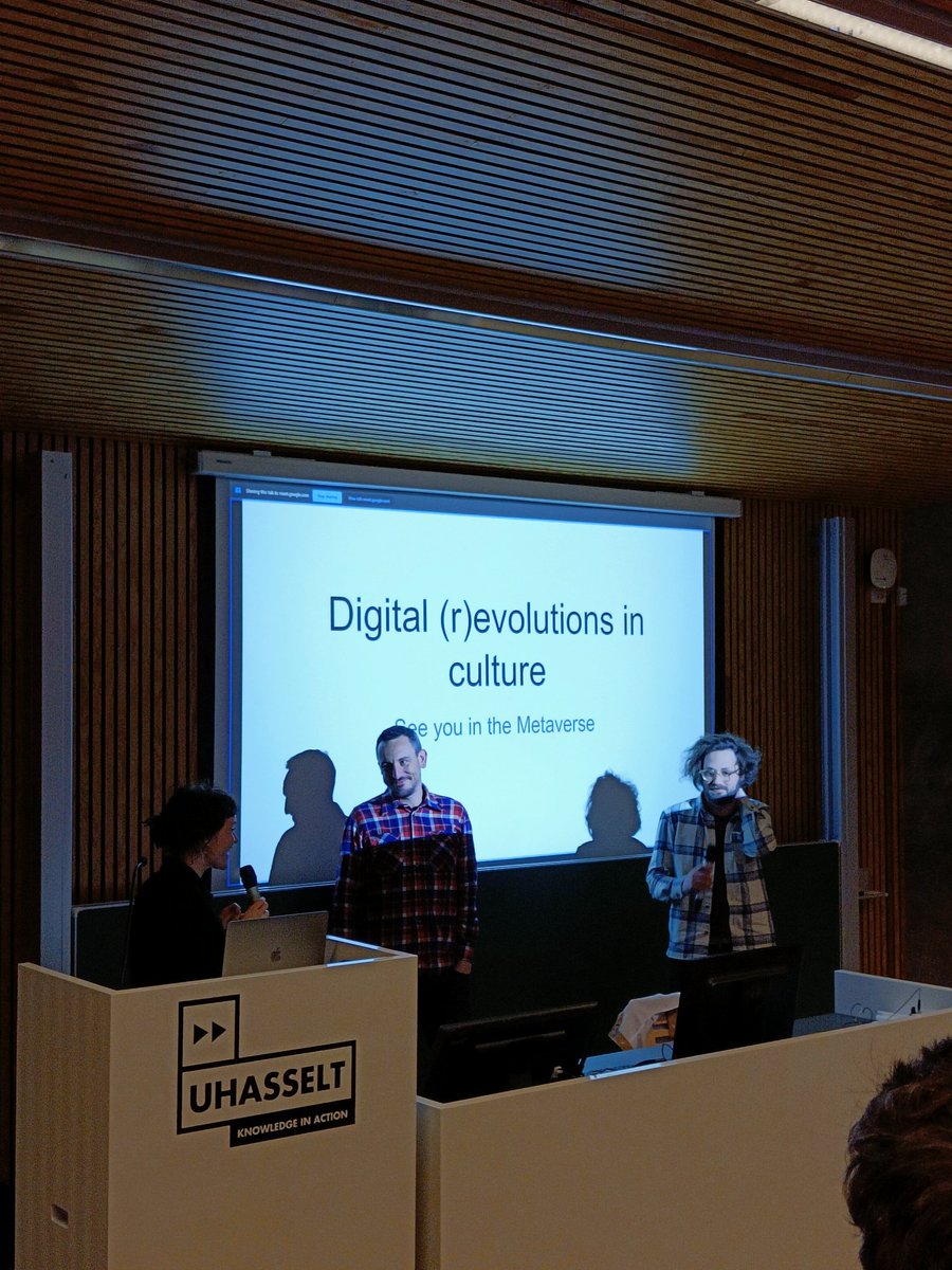 Fac_ARK's tweet photo. Tobias Van Royen and Jan Pauly getting ready for their lecture.
👉https://t.co/pg6wjIBCP5
#facark #research #lecture #uhasselt https://t.co/UXzADfDQat