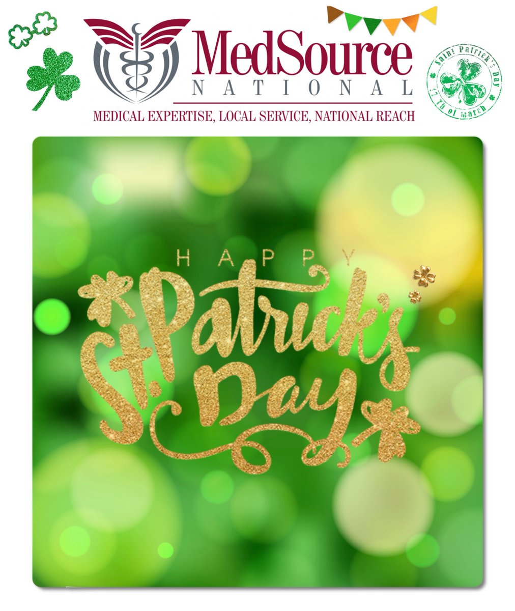 MedSourceNation's tweet photo. Happy St. Patrick's Day! https://t.co/aTt2YbEGi1