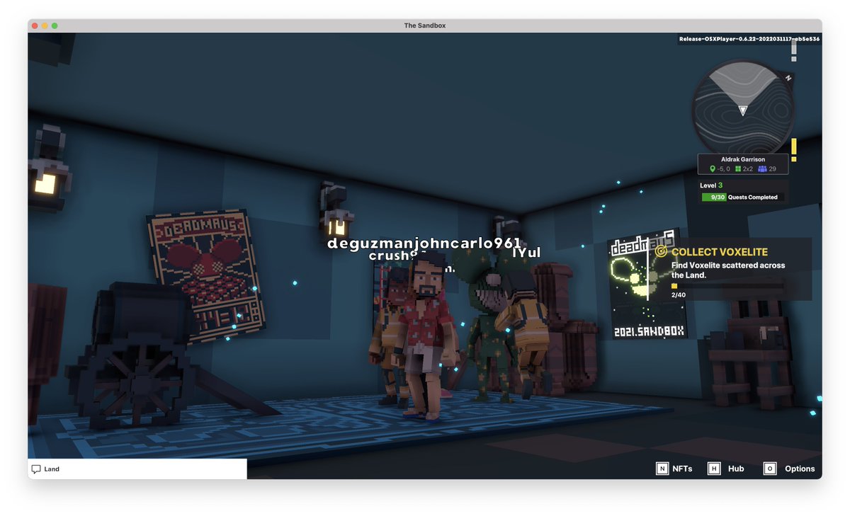 reonanwa's tweet photo. @TheSandboxGame @deadmau5 I just participated in the daily #SandboxAlphaS2Contest for a chance to earn up to 1,000 $SAND! Starting March 17 - Selfie with Deadmau5. Check out my screenshot below!
👇 #SandboxAlphaS2 https://t.co/84xR5m2rJ8