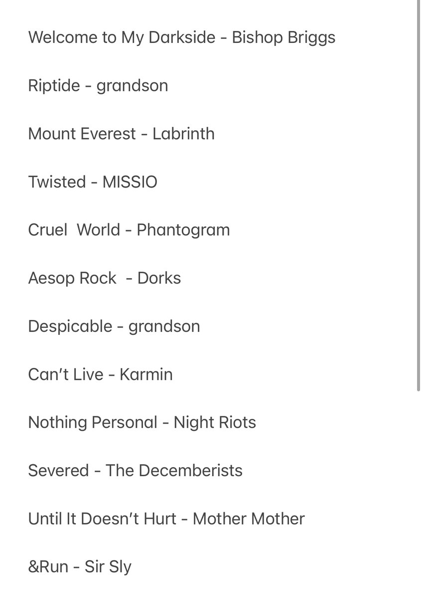 VoiceOfOBrien's tweet photo. More goodies for CR’s 7th. 

I listened to a LOT of music for Caleb. I have a proper third playlist chambered, should we ever need. But for today, here are some of the songs for the path avoided…

Evil Widogast B sides. https://t.co/woxaJrr28V