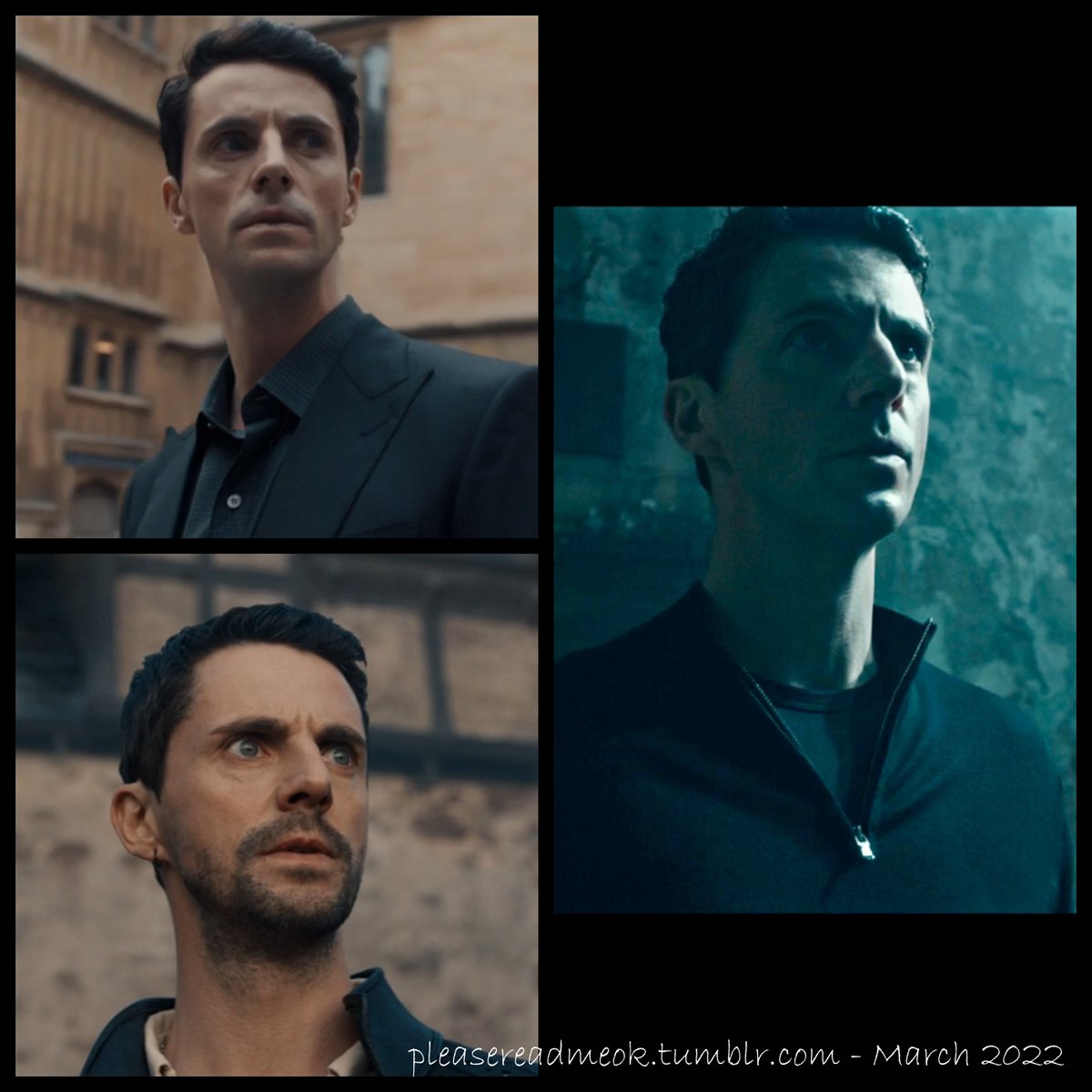 PleaseReadMeOK's tweet photo. Three seasons of Matthew staring moodily into the middle distance as he searches for someone.
Three seasons of Goodeness in A Discovery of Witches.
📷 ADOW my edit
#matthewgoode #adiscoveryofwitches #adow #adows2 #adows3 #adiscoveryofwitchess3 #adow3 https://t.co/OqsNb4WtTH