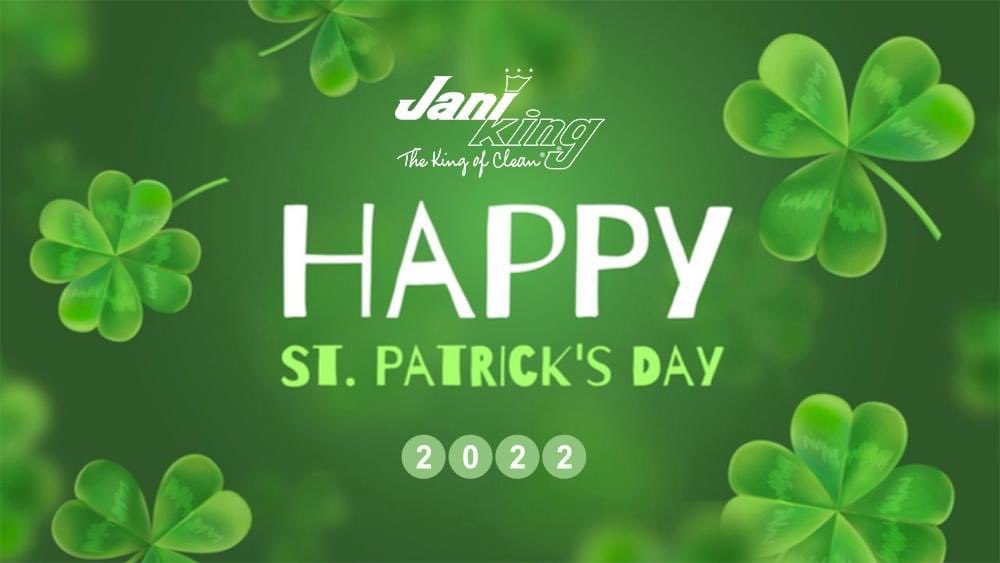 janikingpride's tweet photo. Happy St. Patrick's Day to our customers, franchise owners, and regional office staff. How lucky are we to be a part of such an amazing company!? 🍀 #stpatricksday #JaniKing #TheKingofClean https://t.co/08dXiF6vfh