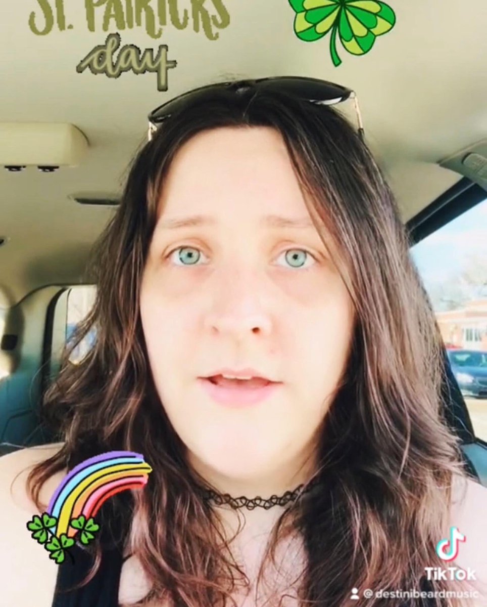 New video for St Patrick’s Day! Click here! vm.tiktok.com/ZTdfP28Xy/?k=1 youtube.com/shorts/SnhIvRz… Top of the mornin’ to ya! A Very #HappyStPatricksDay to you all! I’m all decked out and ready to celebrate! Enjoy this celtic sonnet in the car that I did earlier this week!