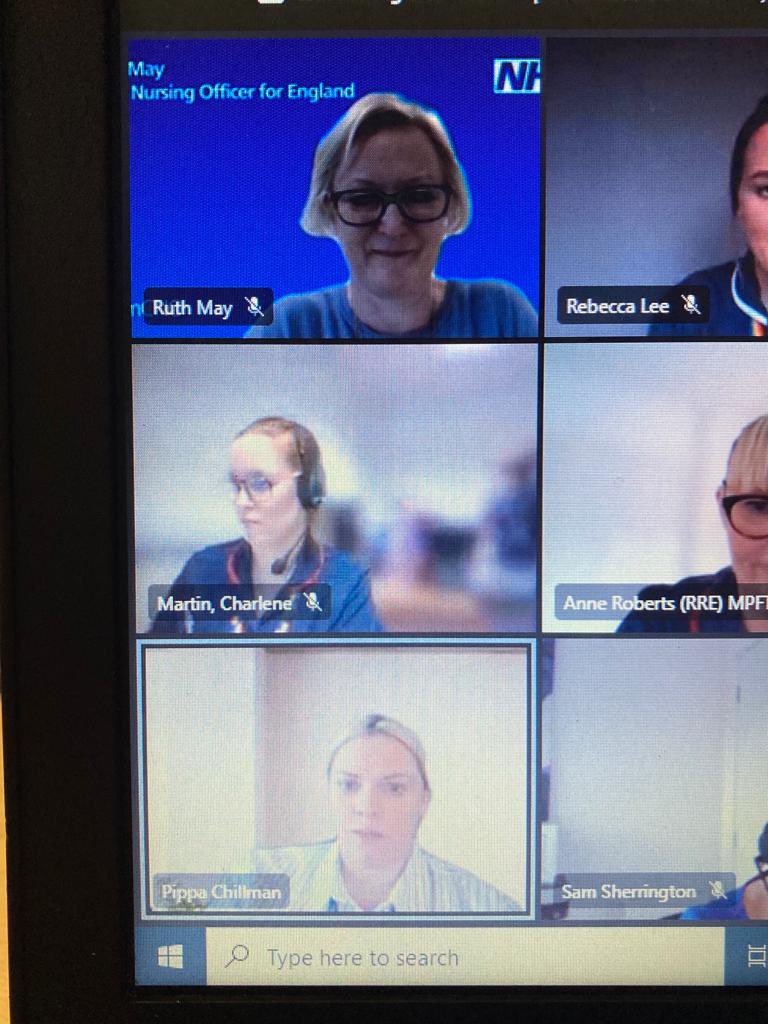 PippaJChillman's tweet photo. I’m so proud to have been given the opportunity discuss my improvement to @CNOEngland &amp; everyone else at the #communitynursing national council meeting. Thank you to @Doopsdaisy, @AnneLR66 @Becca_Lou_Lee (also @NottsHealthcare) for also sharing your amazing work! https://t.co/BydW9cPrso