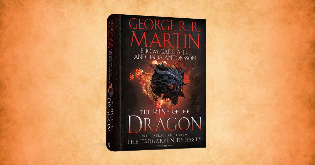 #TargaryenThursday We’re so excited to announce The Rise of The Dragon, a lavish visual history of House Targaryen – the iconic family at the heart of HBO’s Game of Thrones prequel series, House of the Dragon – featuring over 180 all-new illustrations! georgerrmartin.com/notablog/2022/…