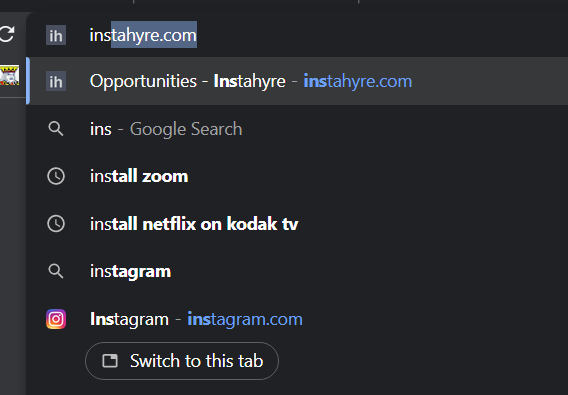 You know you have been through the hiring season when you type "insta" and the suggestions are
#hired