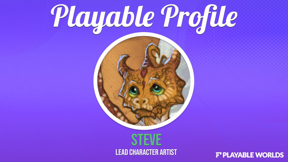 Playable Profile with Steve, our Lead Character Artist
