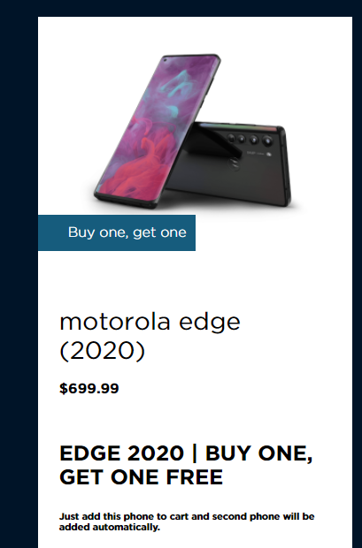 AstroDocCarl's tweet photo. Nice to see @Moto @MotorolaUS @Moto_Support selling a phone that will receive ZERO os updates after you buy it. How about you give the Edge (2020) Android 12? https://t.co/rlLdI7ppze @engadget @CNET @arstechnica https://t.co/psgw2pLoTI