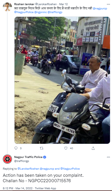 jituk9's tweet image. #MumbaiPolice is getting #defamed coz how bad they handle twitter, if u can do something @sanjayp_1 

Why they dont accept #traffic complain on twitter ?

Why they dont inform E-CHALLAN number ?

Other city police- Pune n Nagpur, does both the above, Mumbai is also in Maharashtra