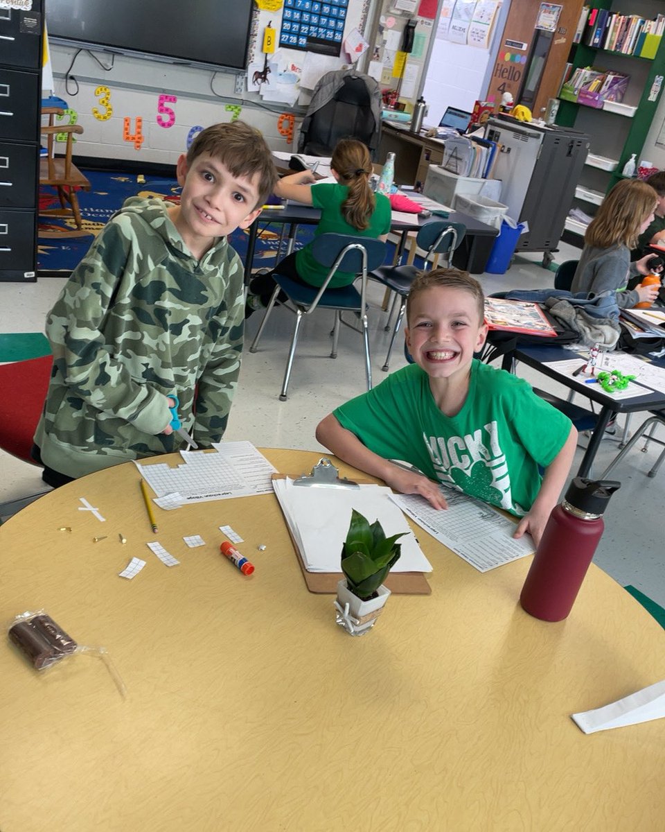 hello4th's tweet photo. Lucky Charms math and Leprechaun Villages! Happy St. Patrick’s Day! ☘️ https://t.co/csOlzZuIPR
