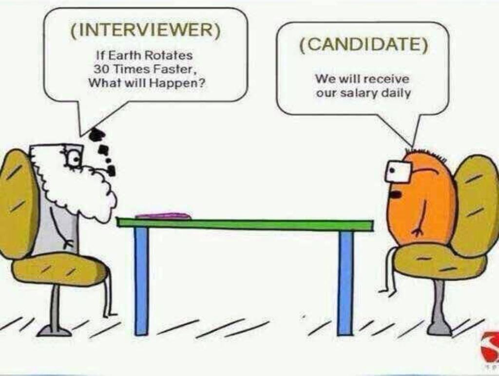 OneMillionIT's tweet image. Ismart candidate 😄

#office #officeinterview #officeworld #IT #ITworld #ITmemes #Officememes