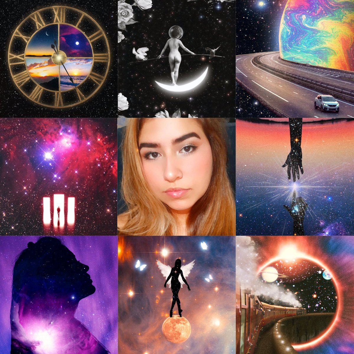 Hi fam! I'm Ponse, nice to meet you💖
I'm a Venezuelan🇻🇪 Digital Collage Artist inspired by Surrealism✨

Art is my therapy, my way to escape from reality 💜 I create surrealistic worlds filled with cosmic elements where imagination has no limits 🌌
You can check my NFTs here👇