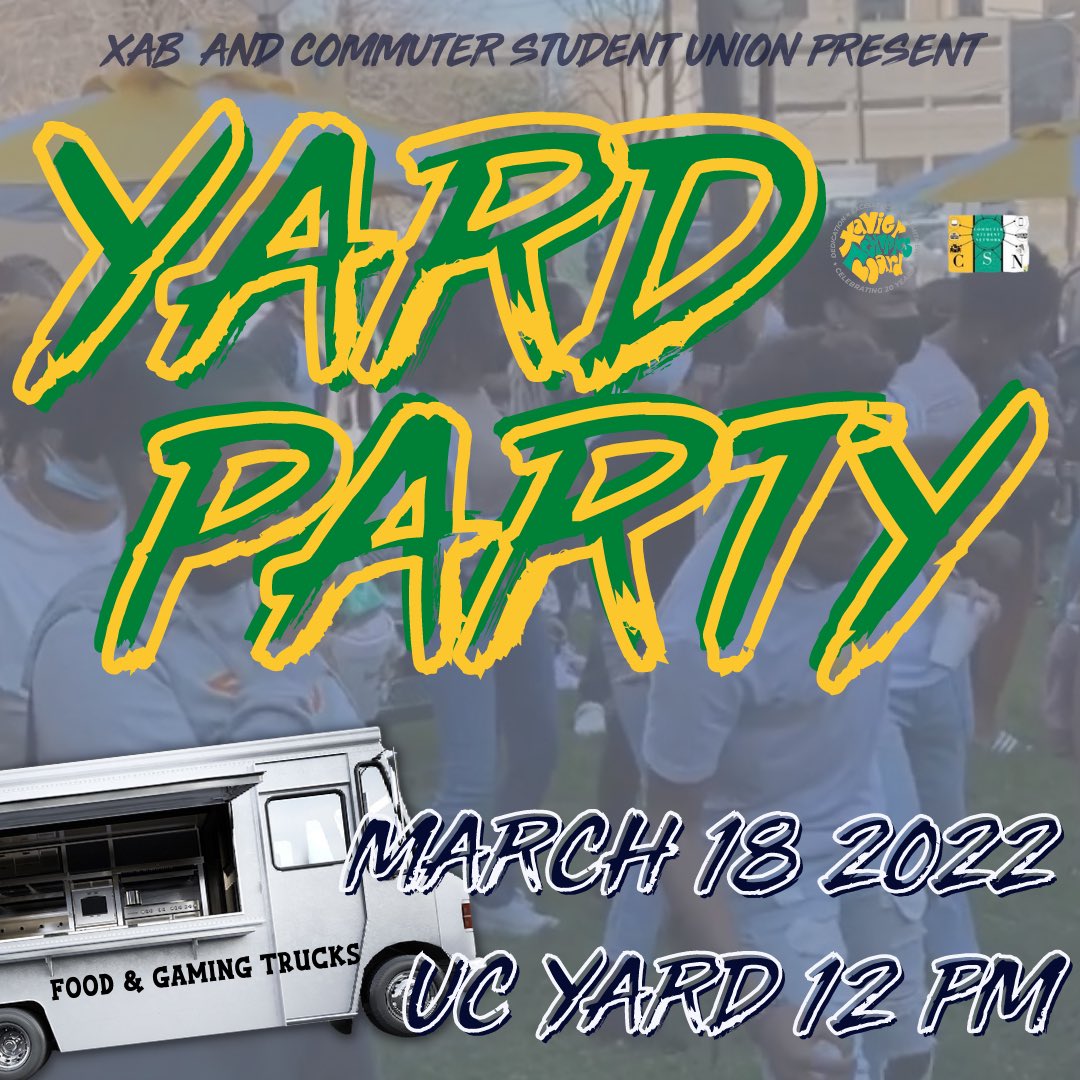 Xavier Activities Board tweet media