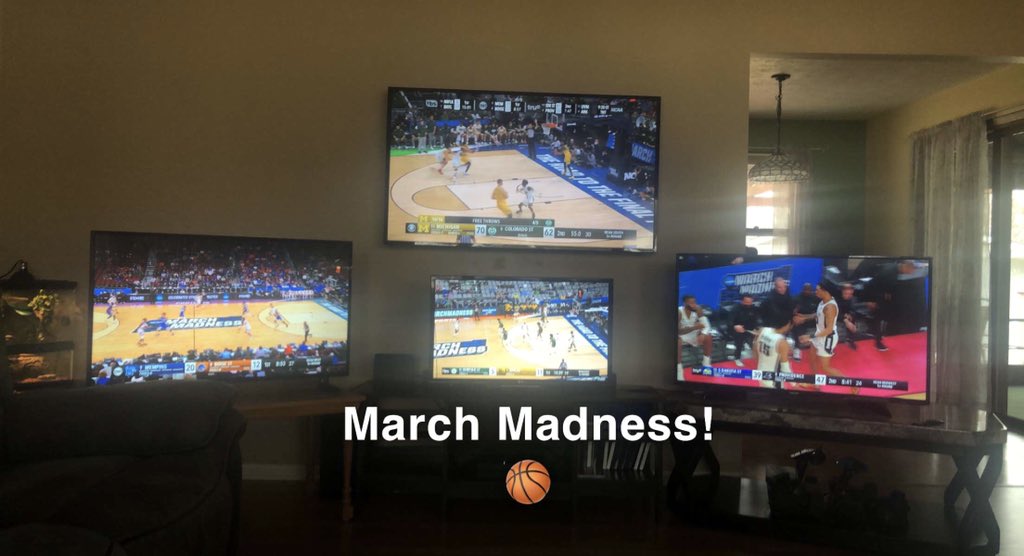 Favorite weekend of the year #MarchMadness