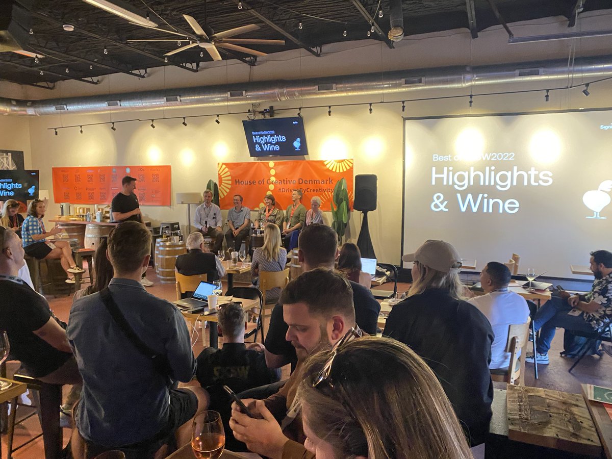 PernilleBrun's tweet photo. #SXSW2022 coming to an end for me and @sessioncoaching   Thank you  @DK_Creativity and @DanskIndustri for this oppertunity 🙏 and to @wearesignifly @Aero_Guest @corti_ai and more for really good company 🙌🤗 https://t.co/Z3KI1SmfAG