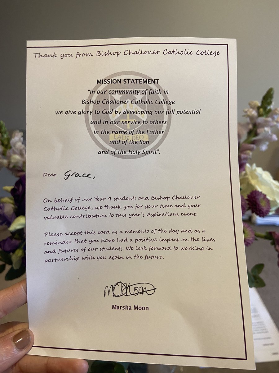 A different day out of the office today - talking to year 9 students at their Aspirations Event about life as a solicitor. Thank you <a href="/BishopChalloner/">Bishop Challoner Catholic College</a>  for having us! It was so nice to hear the students’ thoughts on law and routes to qualification! <a href="/OliviaS_IM/">Olivia Sinclair_IM</a> <a href="/CatherineLeeIM/">Catherine Lee</a>