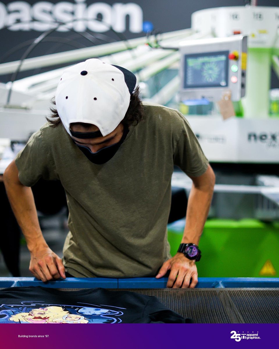 apparelgraphics's tweet image. Knowing we’re only as good as the last shirt pulled off press pushes us to challenge our own standards and practices.

Graphic tee seen here for @trixiemattel x @katya_zamo collab. Simply 🔥