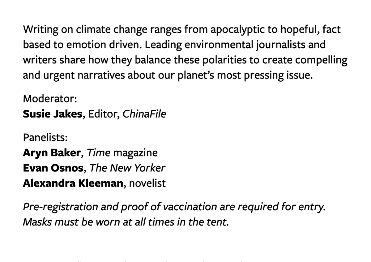Can't join us for the event tonight? 
Tweet us your questions! 
<a href="/eosnos/">Evan Osnos</a> <a href="/susanjakes/">Susan Jakes</a> <a href="/arynebaker/">Aryn Baker</a> <a href="/AlexKleeman/">Alexandra Kleeman</a> 

#coalandice #visualizetheclimatecrisis
Presented by <a href="/ChinaFile/">ChinaFile</a> 
6:30PM at the REACH at the Kennedy Center